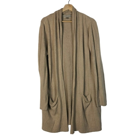 Barefoot Dreams Cozychic Lite Circle Mid Length Cardigan Sweater XL - Picture 2 of 5